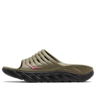 HOKA x Bodega Ora Recovery Slide ’Martini Olive Jet Black’