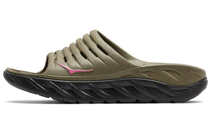 HOKA x Bodega Ora Recovery Slide ’Martini Olive Jet Black’