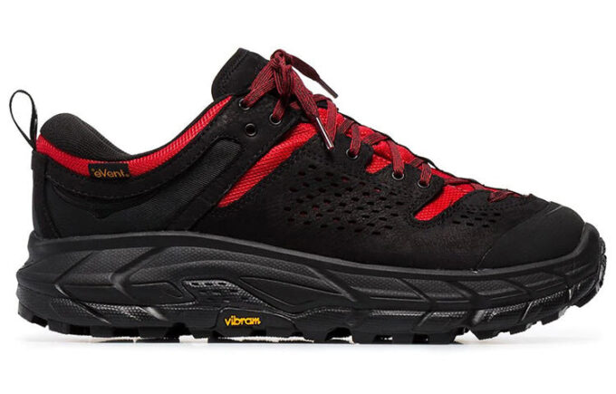 HOKA x Engineered Garments Tor Ultra Low ’Svart Röd’