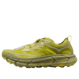 HOKA x Satisfy Mafate Speed  4 Lite ’Sulfur’