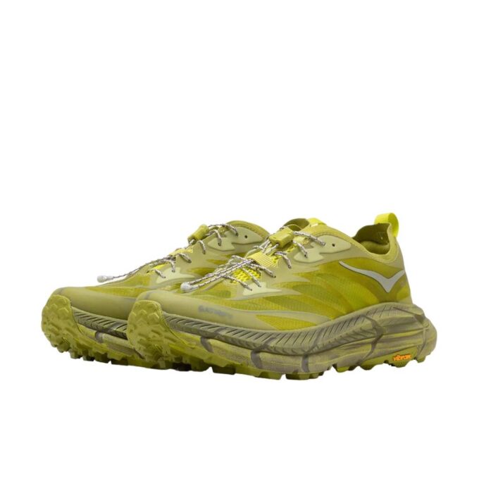 HOKA x Satisfy Mafate Speed  4 Lite ’Sulfur’