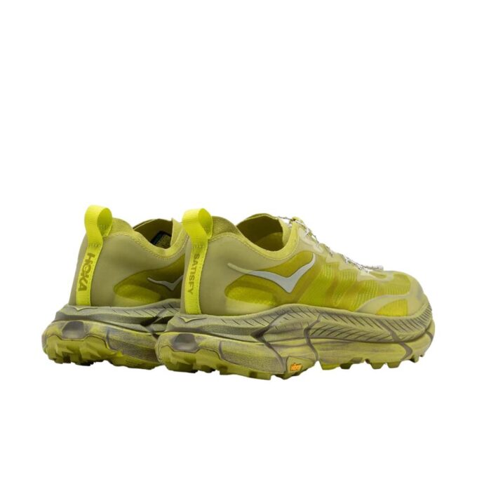 HOKA x Satisfy Mafate Speed  4 Lite ’Sulfur’