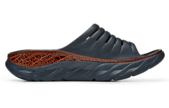 Ora Recovery Slide ’Blå grafit Persimmon Orange’