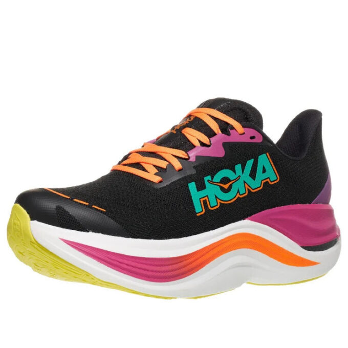 Skyward X ’Black Electric Aqua’