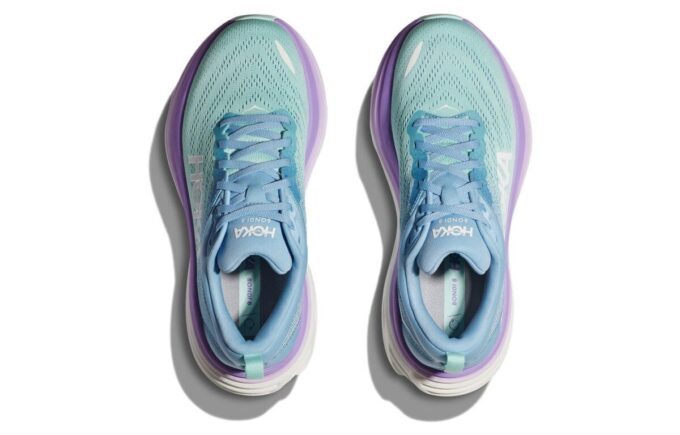 (WMNS) Bondi 8 D Wide ’Airy Blue Sunlit Ocean Purple’