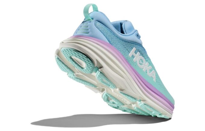 (WMNS) Bondi 8 D Wide ’Airy Blue Sunlit Ocean Purple’