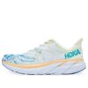 (WMNS) Clifton 8 Wide ’Vit Blå’