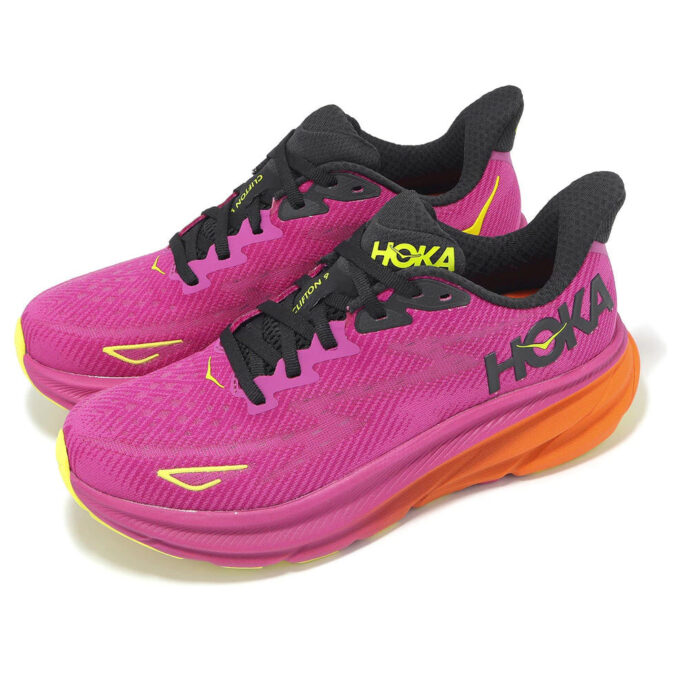 (WMNS) Clifton 9 ’Fuchsia Black’