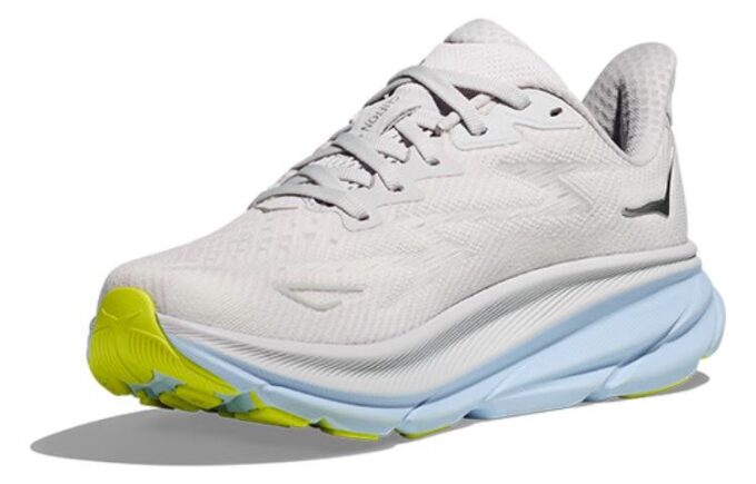 (WMNS) Clifton 9 Wide ’Nimbus Cloud Ice Blue’