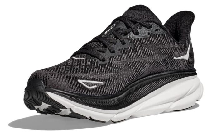 (WMNS) Clifton 9 Wide ’Svartvit’