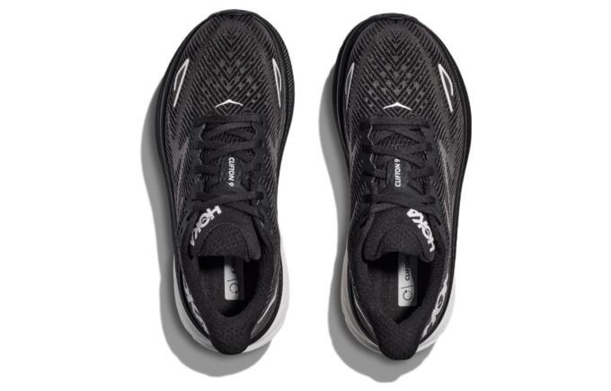 (WMNS) Clifton 9 Wide ’Svartvit’