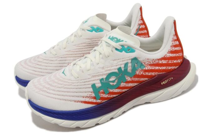 (WMNS) Mach 5 Wide ’Vit Eldröd’