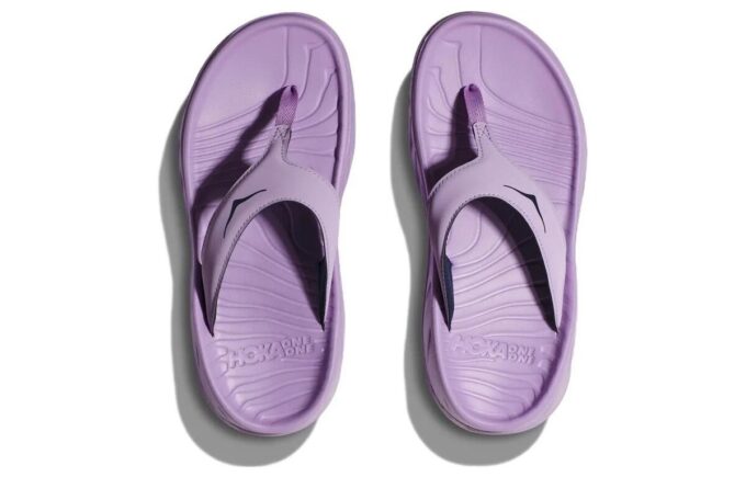 (WMNS) Ora Recovery Flip Slide ’Violet Bloom’