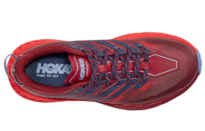 (WMNS) Speedgoat 4 Låg ’Röd Blå’